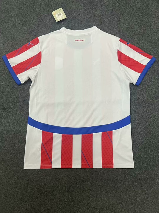 Paraguay Home Fans Football Jersey 2024/2025