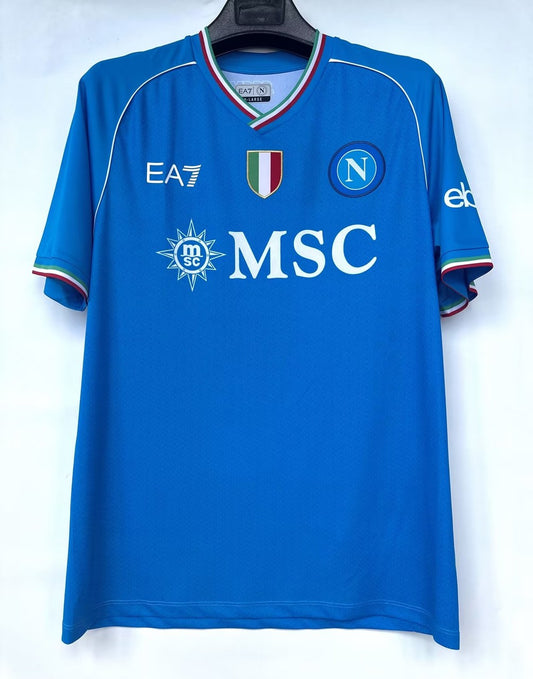 Napoli Champion Home Fans Football Jersey 2023/2024