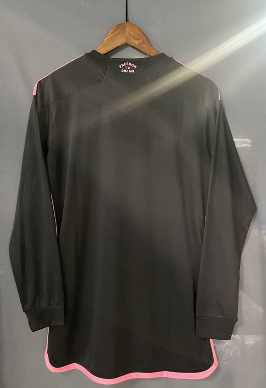 Inter Miami Long Sleeve Away Fans Football Jersey 2024/2025