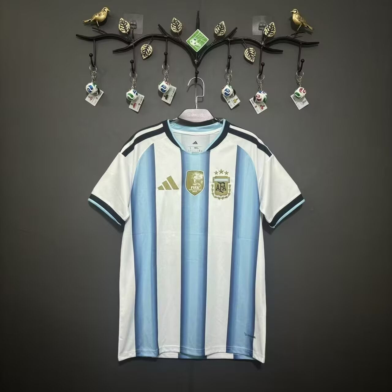 Argentina Home Crane Special Edition Player Football Jersey 2026/2027