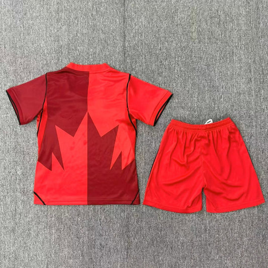 Canada Home Kids Fans Football Jersey 2026/2027