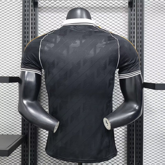 Retro Real Madrid Polo Fans Black Football Jersey 2025/2026