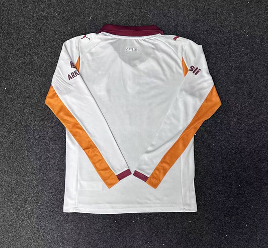 Galatasaray Away Long Sleeve Fans Football Jersey 2025/2026