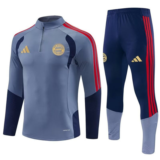Bayern Munich Training Tracksuit Grey (Kids And Man 10-2XL) 2026/2027