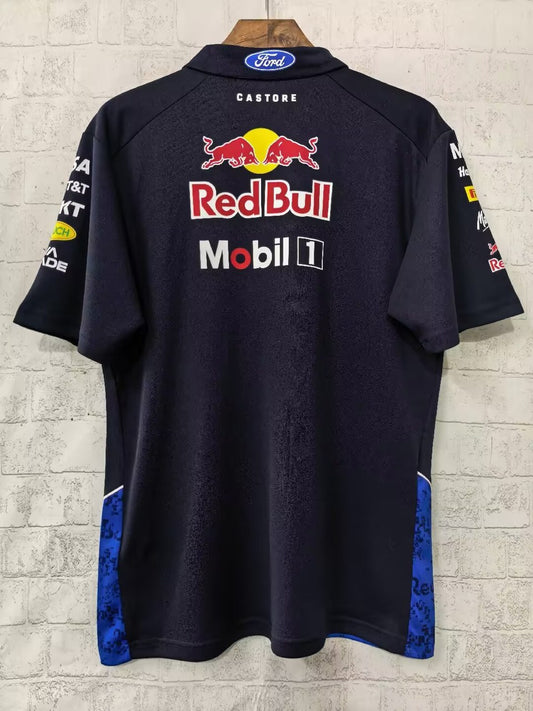 F1 RED BULL Ford Blue Polo Short Sleeve Racing Suit 2026