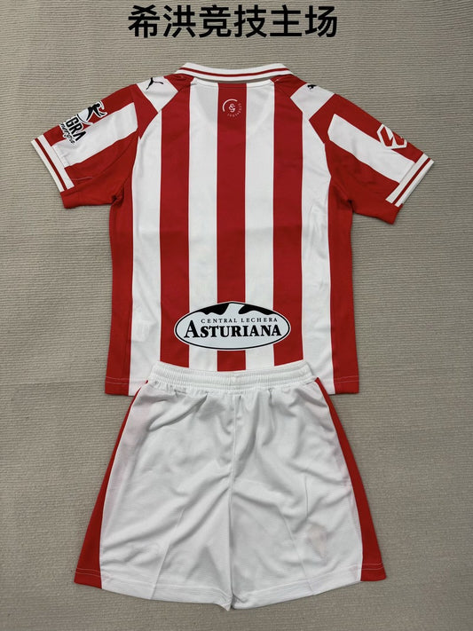 Sporting Gijon Home Fans (Kids And Man) Football Jersey 2025/2026