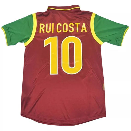 Retro World Cup Portugal Home Football Jersey 1998