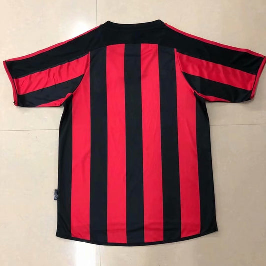 AC Milan Home Fans Football Jersey 2003/2004