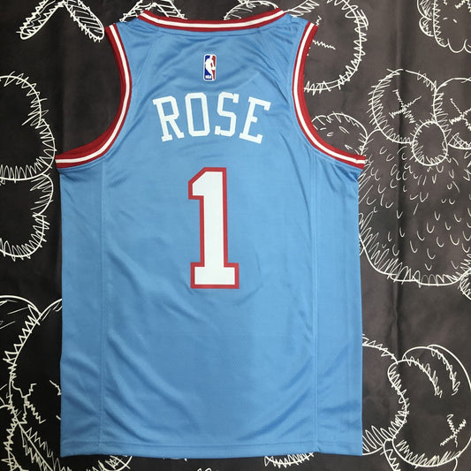 Chicago Bulls Blue #1 ROSE NBA Season Jerseys