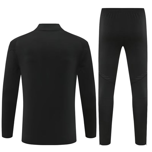 Real Madrid Player Training Tracksuit Black Orange (Kids And Man ) 2025/2026