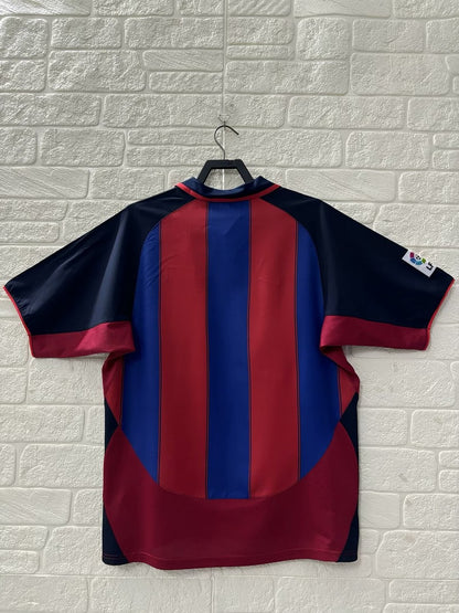 Retro Barcelona Home Football Jersey 2002/2003