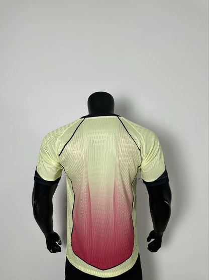 Barcelona Design Yellow Red Player Football Jersey 2025/2026
