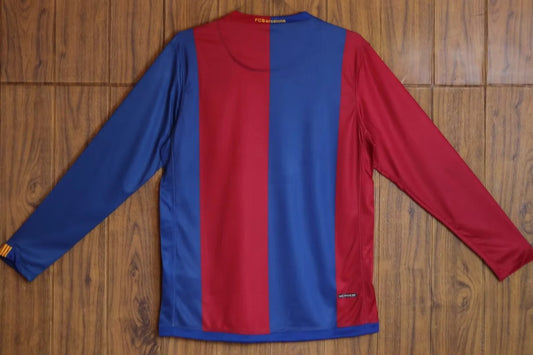 Retro Barcelona Long Home Football Jersey 2006/2007