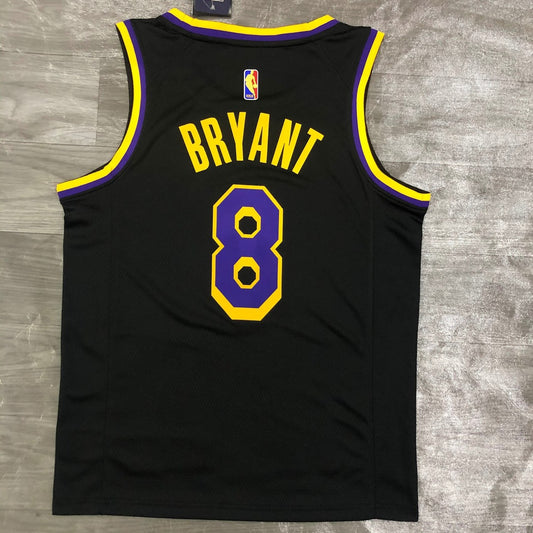Los Angeles Lakers Reward Edition Black Kobe #8 BRYANT Round Neck NBA Season Jerseys 2021