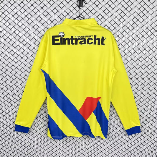 Retro Frankfurt Away Long Sleeve Football Jersey 1993/1996