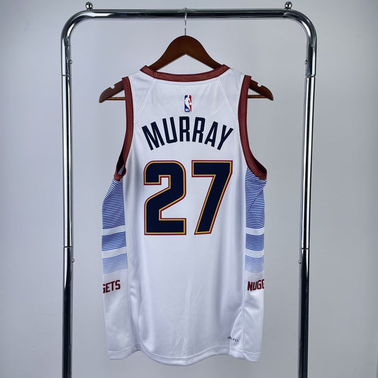Denver Nuggets City Edition White #27 MIURRAY NBA Season Jerseys 2023