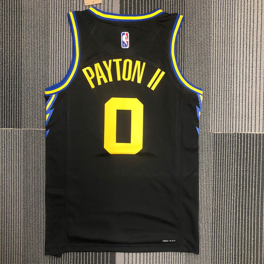 Golden State Warriors Black Mexico Retro #0 PAYTON II NBA Season Jerseys 2022