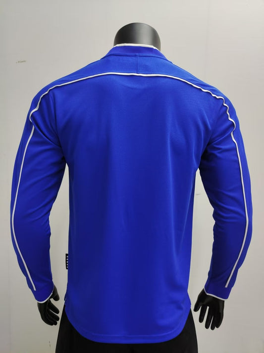 Retro Brazil Away Long Football Jersey 1998