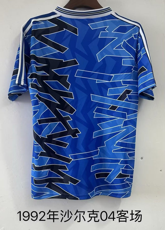 Retro Schalke 04 Home Football Jersey 1992/1993