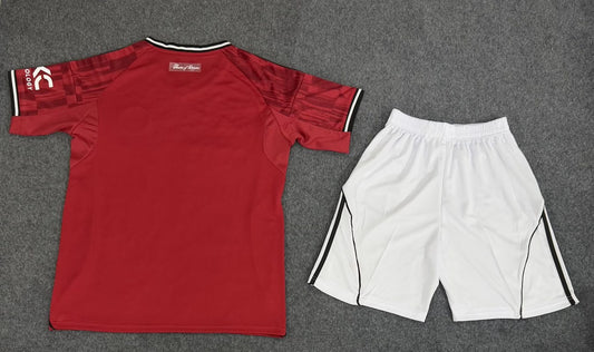 Manchester United Home Kids Football Jersey 2025/2026
