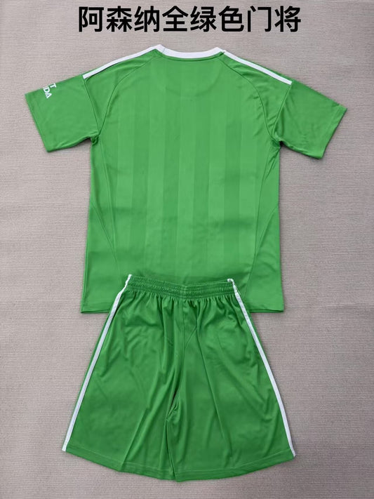 Arsenal Goalkeeper Fans Football Jersey 2025/2026 (Kids And Man )