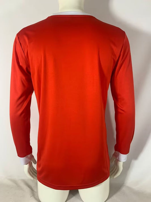 Retro Club Atletico Independiente Home Long Football Jersey 1982/1985