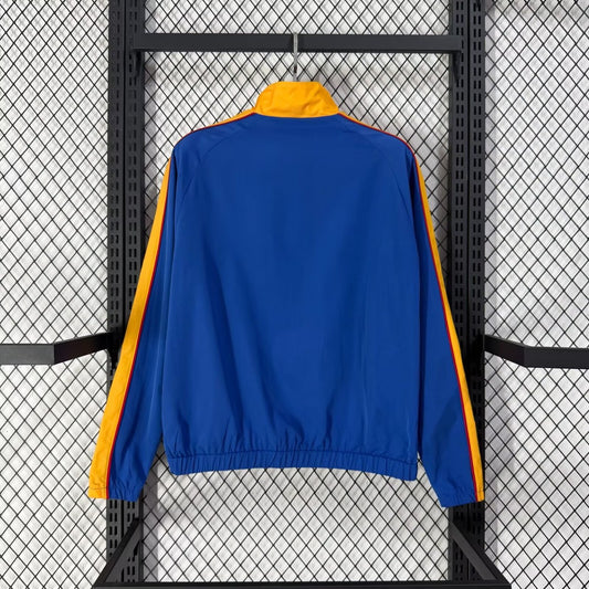 Colombia Windbreaker Blue Football Jersey 2026/2027