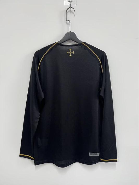 Retro Portugal Away Long Sleeve Fans Football Jersey 2006