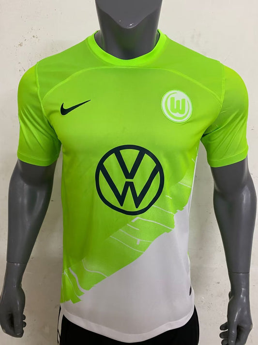 Wolfsburg Home Fans Football Jersey 2023/2024