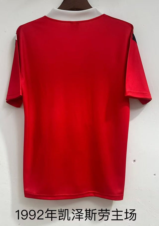 Retro Kaiserslautern Home Fans Football Jersey 1992