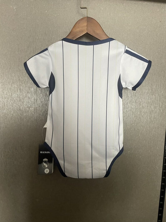 Real Madrid Home Baby Football Jersey 25=26