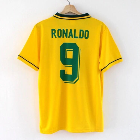 Retro Brazil Home Football Jersey 1994