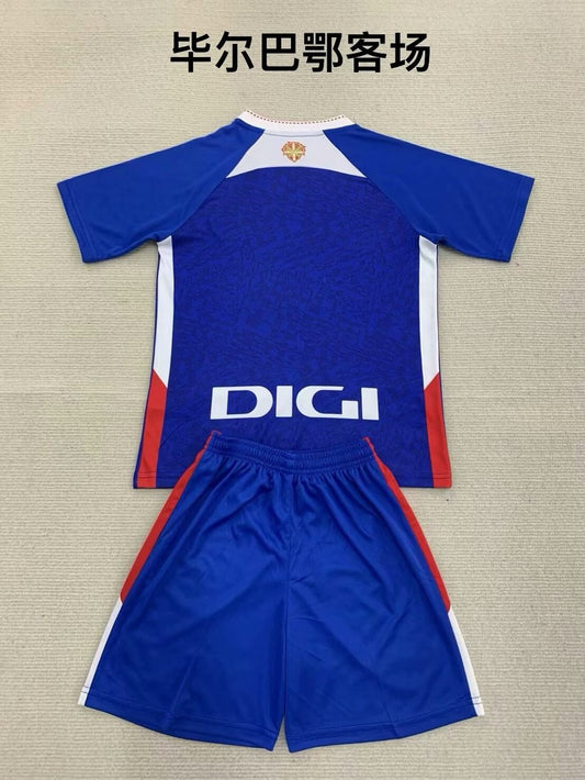 Athletic Bilbao Away Kids Football Jersey 2024/2025
