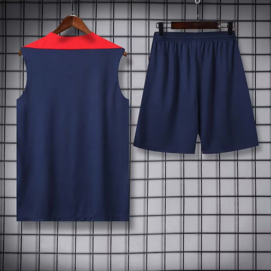 Atletico Madrid Training Clothing Vest Set Football Jersey 2024/2025