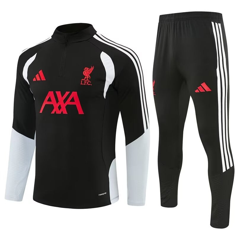 Liverpool Training Tracksuit Black Player (Kids And Man ) 2025/2026