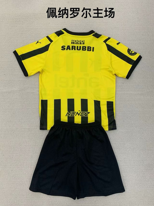 Penarol Home Kids Football Jersey 2024/2025