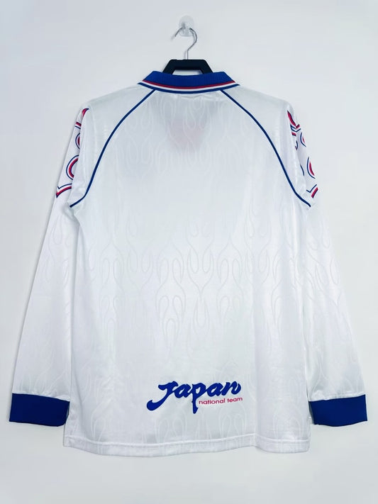 Retro Japan Long Away Fans Football Jersey 1998