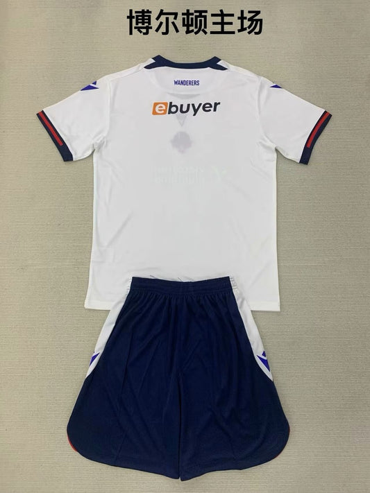 Bolton Home Kids Football Jersey 2024/2025