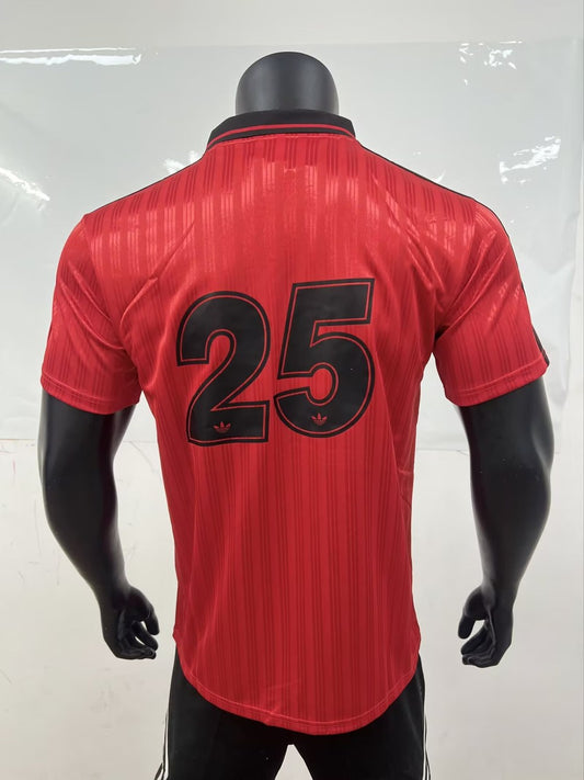 Adidas Clover Oasis #25 POLO T-shirt Red Fans Football Jersey 2025/2026