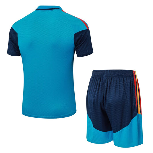Adidas Clover (Spain) Training Blue With Pants Sets Player Football Jersey 2026/2027