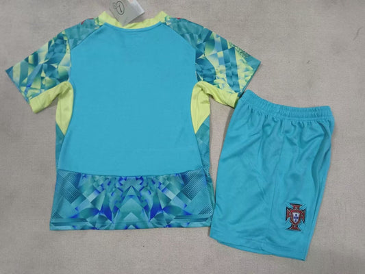 Portugal Goalkeeper Kids Fans Football Jersey 2026/2027