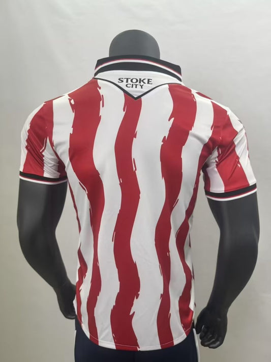 Stoke City Home Fans Football Jersey 2025/2026