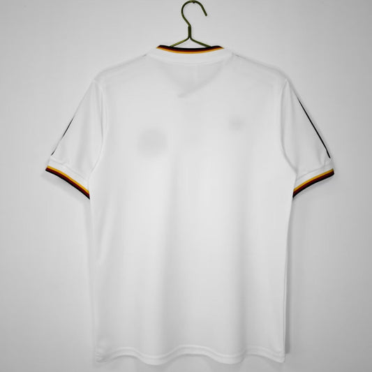 Retro Germany Home Fans Football Jersey 1986