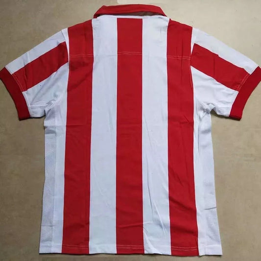 Retro Atletico Madrid Home 100 Year Football Jersey 2003/2004