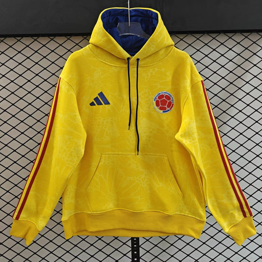 Colombia Hoodie Yellow Jacket Tracksuit Football Jersey 2025/2026