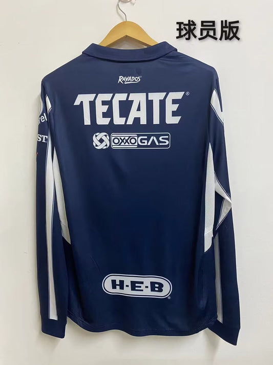 Monterrey Home Long Sleeve Player Football Jersey 2024/2025