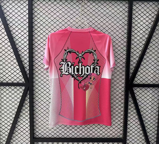 Barcelona Pink KAROLG Special Edition Fans Football Jersey 2025/2026 (广告版)