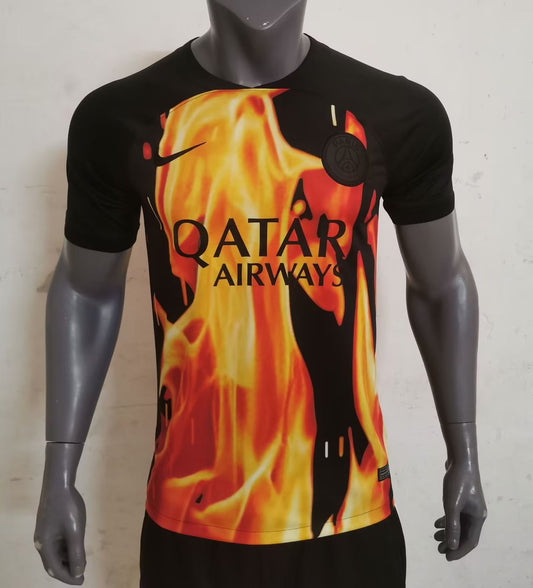 PSG Paris Flame Special Edition Fans Football Jersey 2023/2024