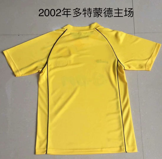 Retro Dortmund Home Football Jersey 2002