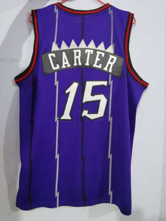 NBA Mitchell & Ness Raptors 15 Dragons Purple